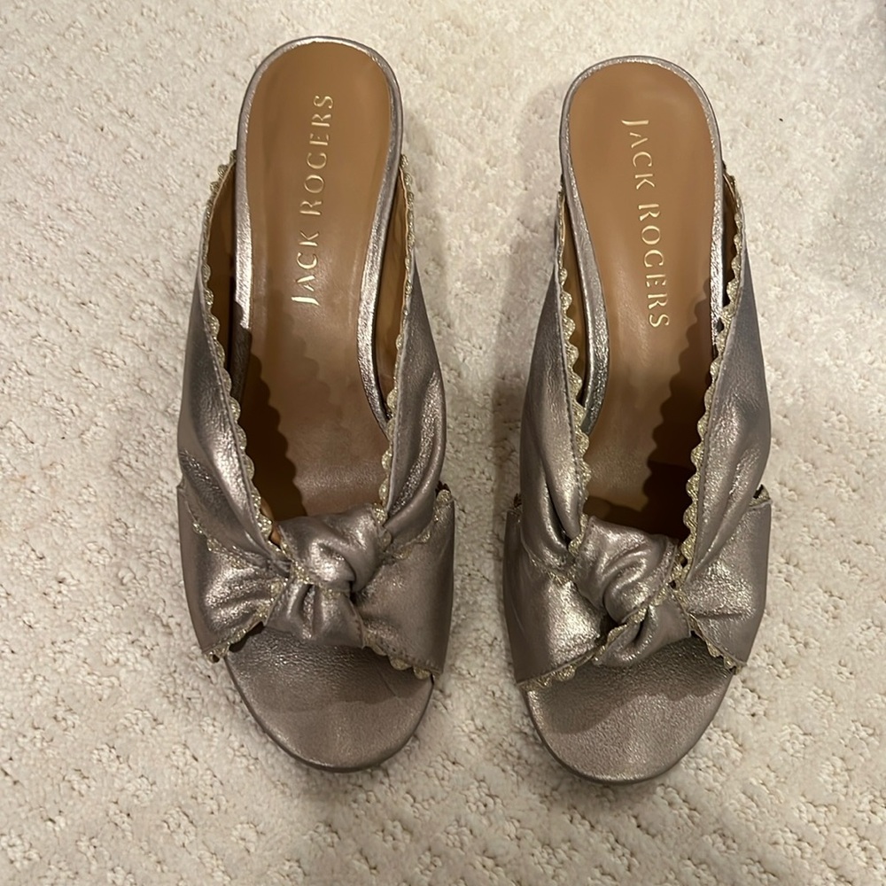 Jack Rogers Holly Suede Mule, size 7.5
